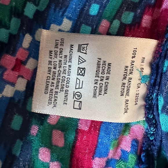 Multicolored blouse - Picture 7 of 8